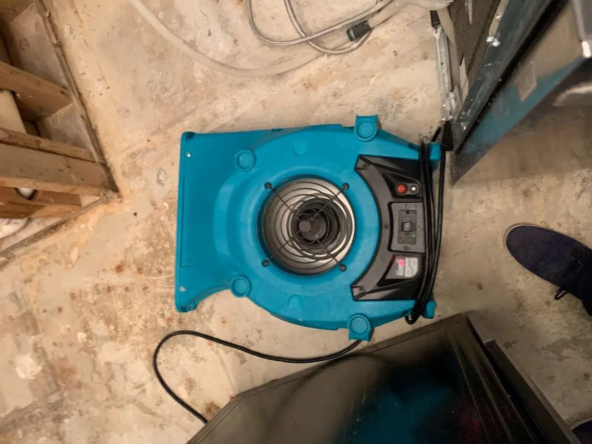 Air mover drying equipment for Mold Remediation & Removal in Lake Zurich